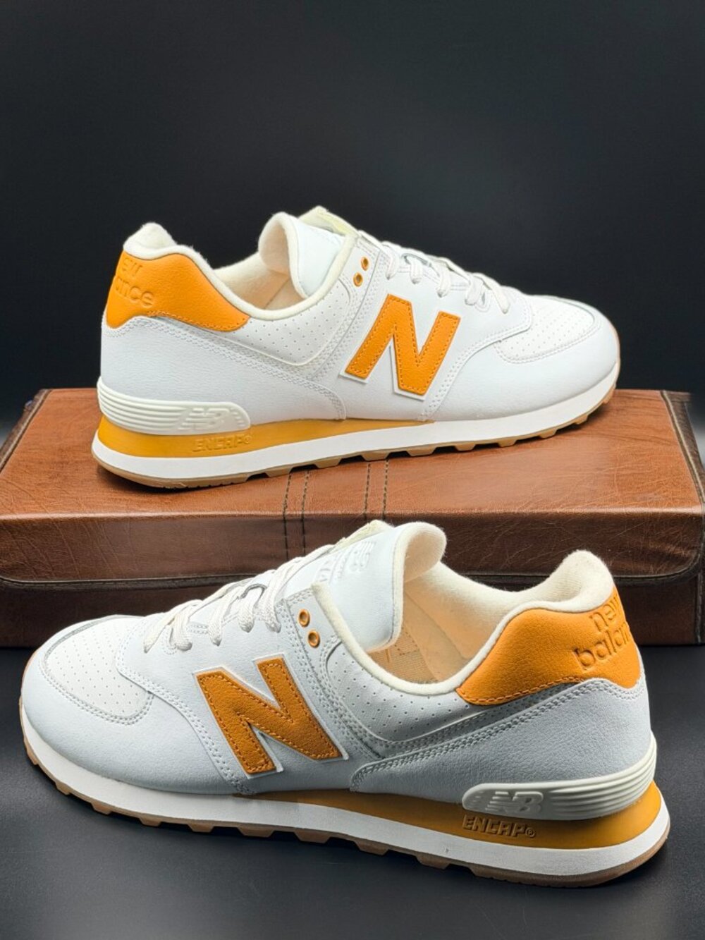 New Balance 574 'White Brown'